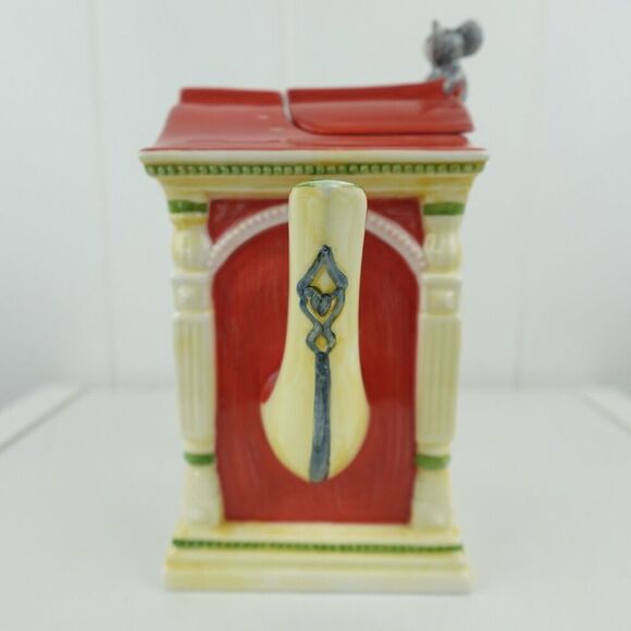 Department 56 Storybook Hickory Dickory Dock Hand Painted Tea Set Vintage - Picture 6 of 16